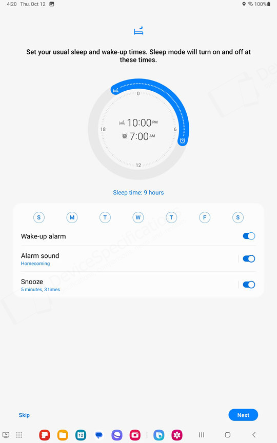 Samsung Galaxy Tab S9 FE WiFi Review OS, UI, Settings menu, applications