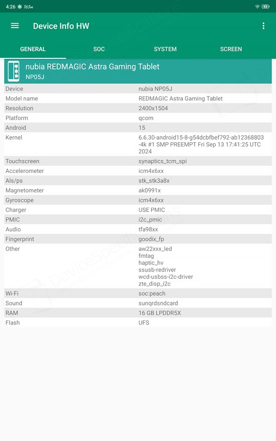 REDMAGIC Astra Review - Performance, benchmarks