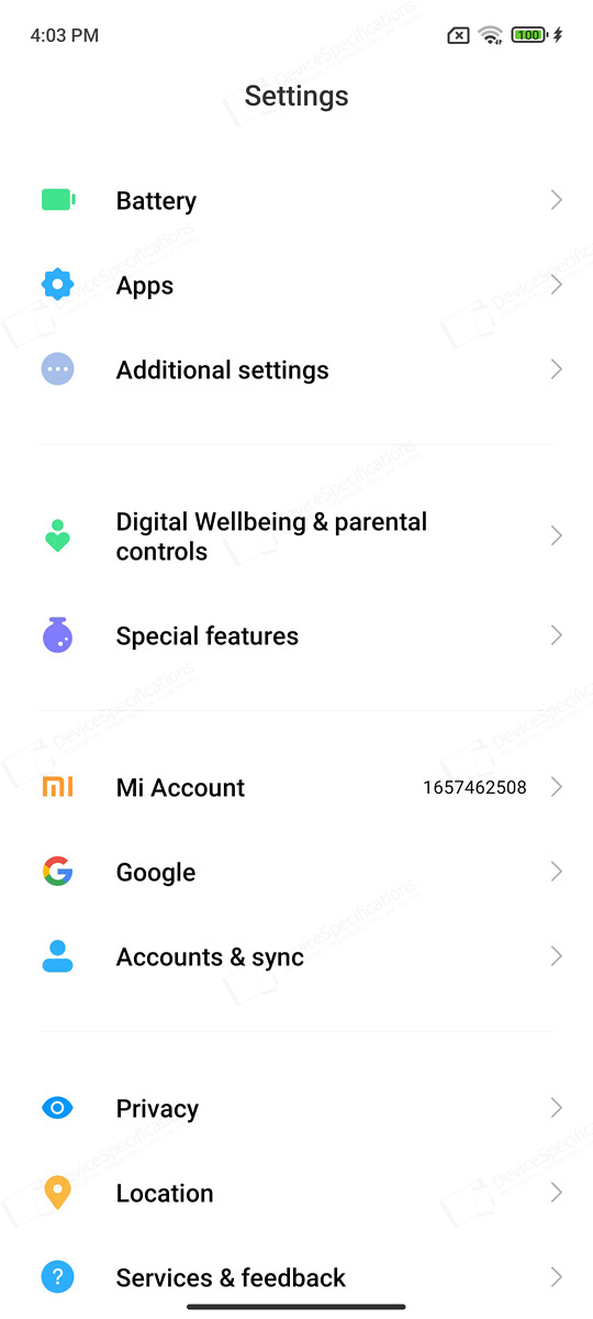 Poco Menu Display POCO M4 Pro 5G Review - OS, UI, Settings menu, applications