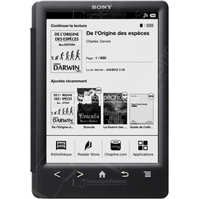 【未使用】 SONY Reader 電子書籍リーダー 6インチ PRS-T3S ソニーの新型電子書籍リーダー「PRS-T3S」を使ってみた（1/2 ページ