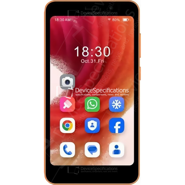 スマートフォン・携帯電話 OSCAL FLAT 3C Blaze Orange 4GB+64GB