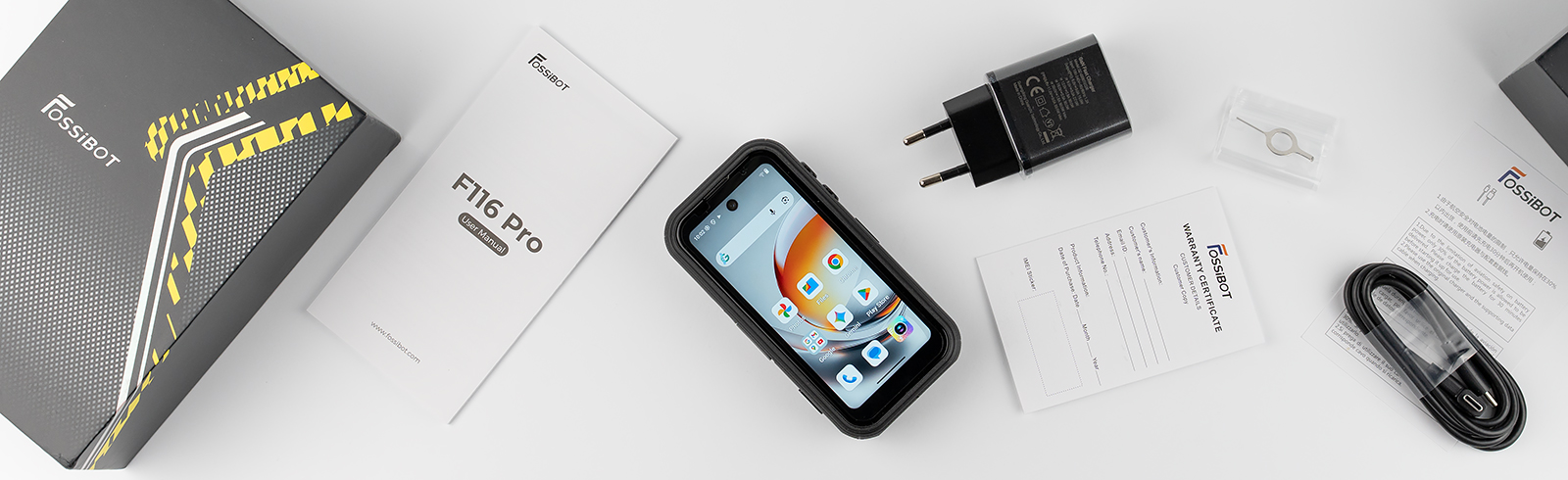 A mini smartphone and an action camera in one - our in-depth FOSSiBOT F116 Pro is ready