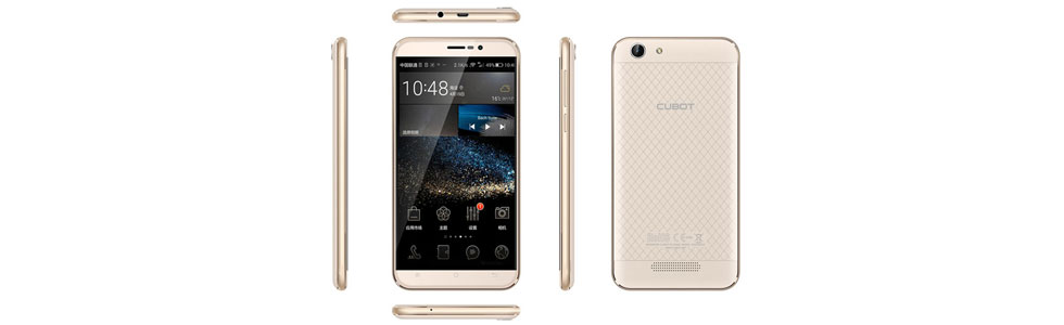 Cubot presented the Dinosaur - a 5.5" smartphone with a 4150 mAh battery
