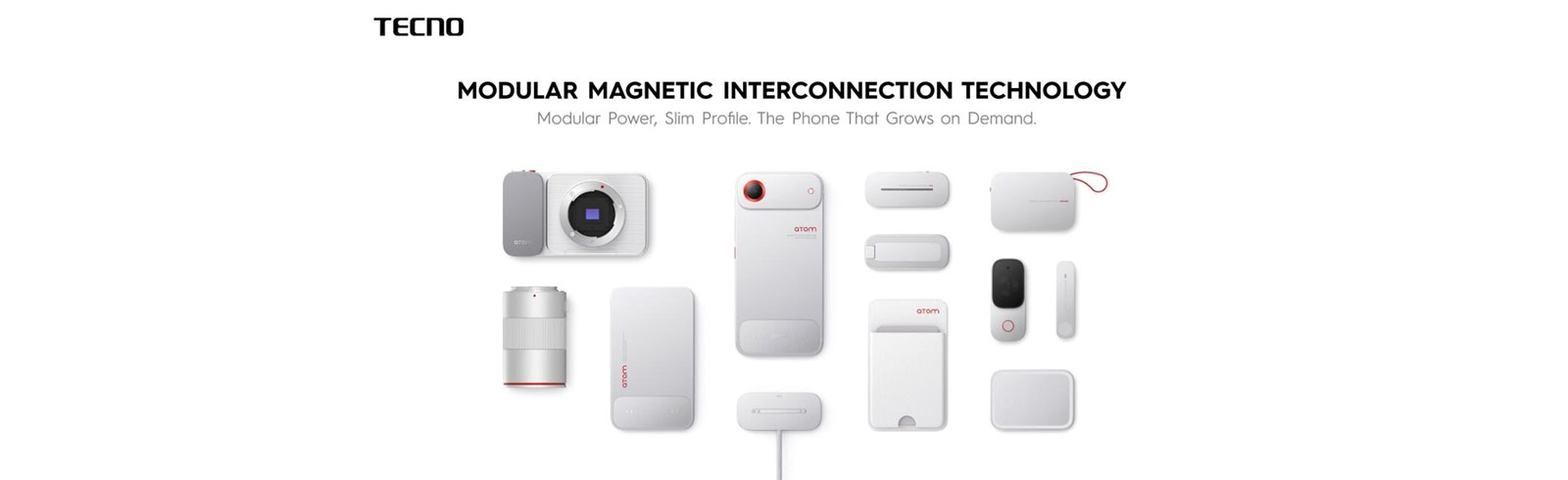 Tecno to present the Modular Magnetic Interconnection technology at MWC 2026