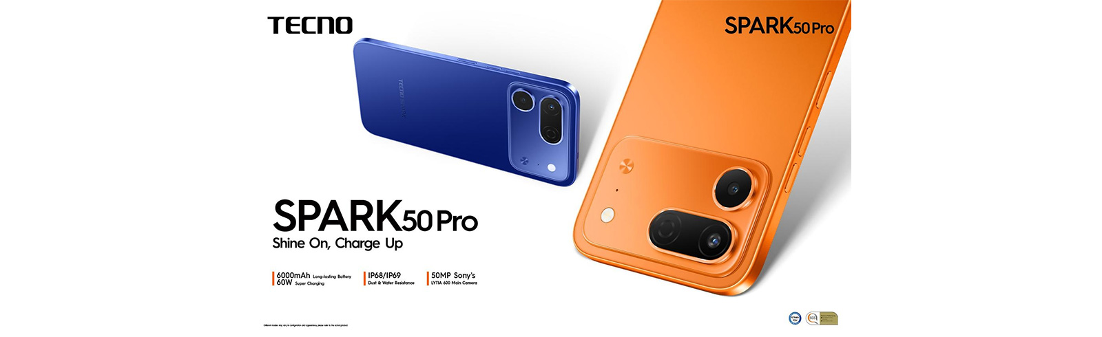 Tecno Spark 50 Pro arrives with a big battery and heavy-duty durability