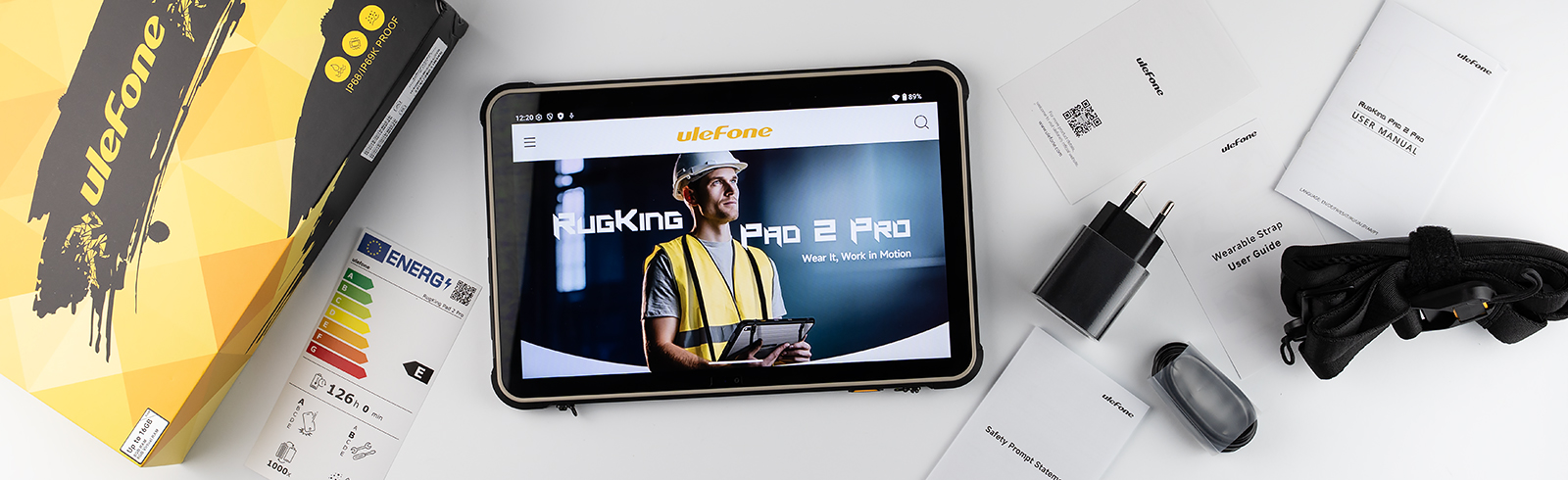 Ulefone RugKing Pad 2 Pro is built tough for work, play, and everything between