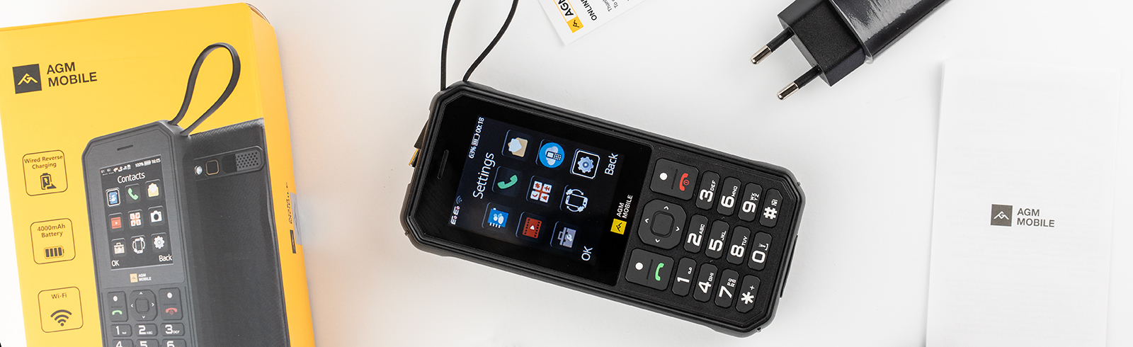 AGM M11 is a power bank feature phone built for extremes