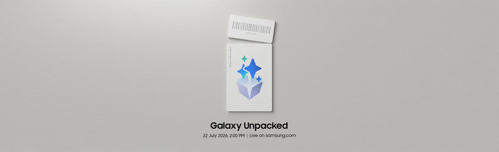 Samsung's July 22 Galaxy Unpacked teaser fuels expectations of a new, wider foldable form factor