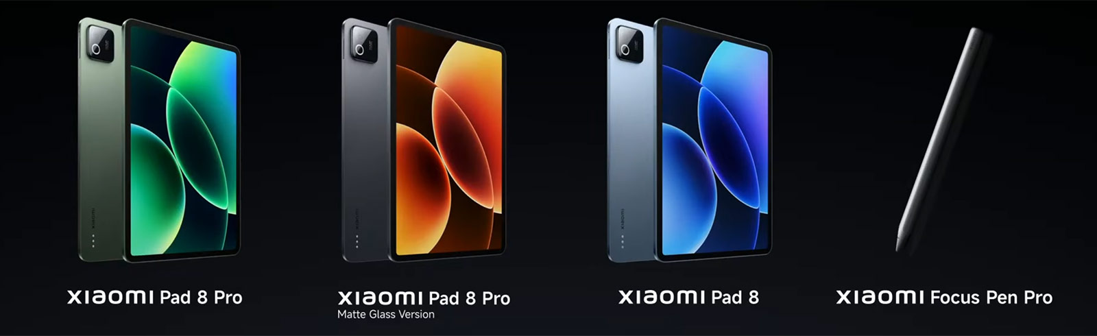 Xiaomi Pad 8 Pro and Xiaomi Pad 8 go global