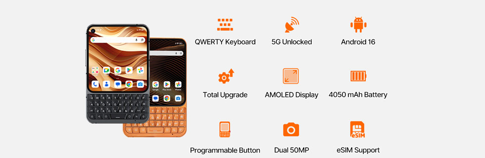 Unihertz Titan 2 Elite and Titan 2 Elite Pro with full QWERTY keyboards go official on Kickstarter