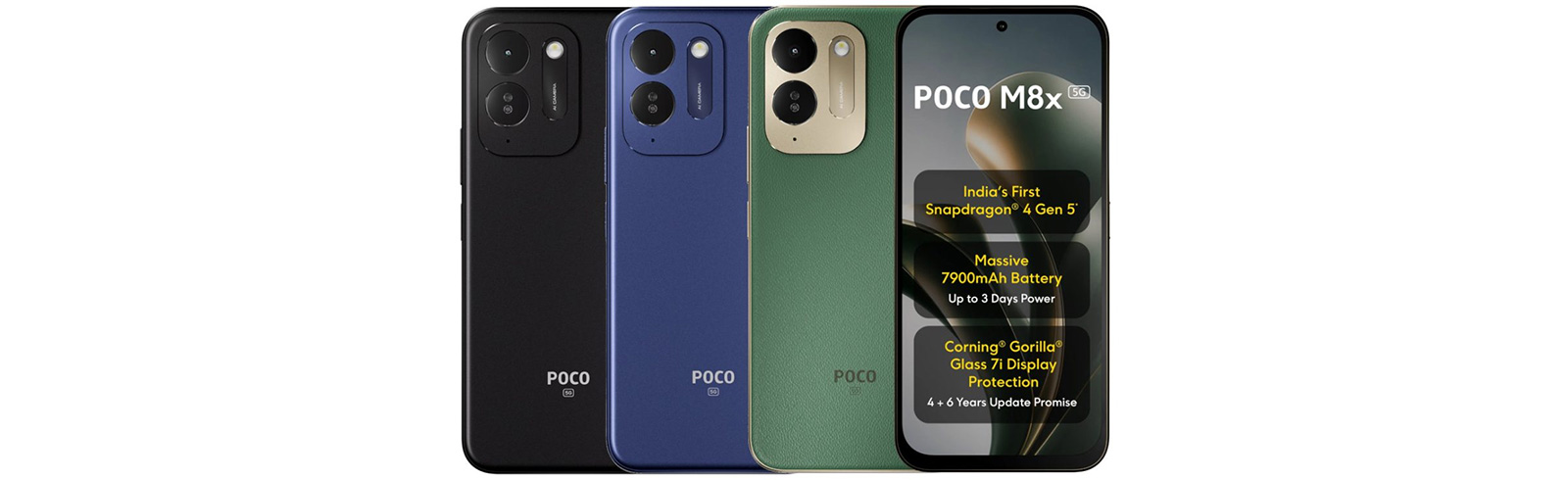 Xiaomi India launches the POCO M8x 5G, which is almost a double of a China-bound Redmi model