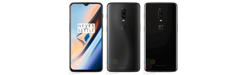 OnePlus 6T official renders confirm dual rear cameras, in-display ...